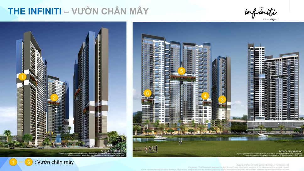 vườn chân may tại the infiniti